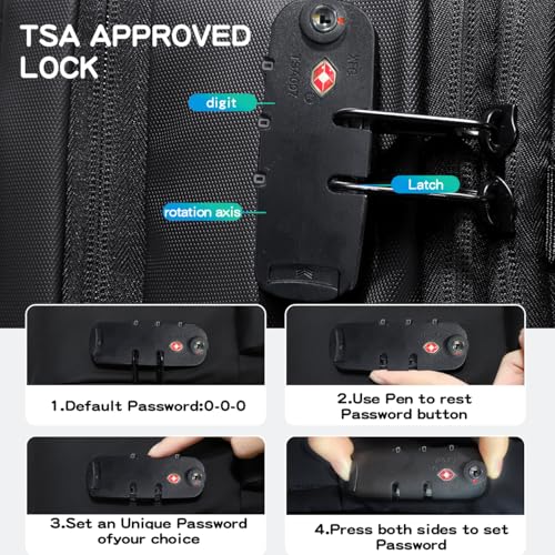 Cusangel vacuum compression backpack travel with Portable Electric Vac Pump,Vacpack,Pocket Air Pump, 45L Expandable 60L Airback (with Vacuum pump)4