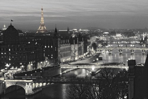 Póster de indie de The Smiths en París para decoración de salones melómanos