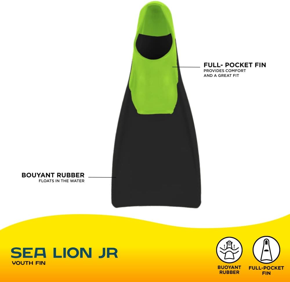 Sea Lion Junior Floating Fins