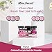 6PC Mia Secret Colored Acrylic Nail Art Powder Collection - I LOVE PINK, 6PC