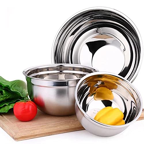 Set de 4 tazones mezcladores de acero inoxidable YBM HOME miniatura 5