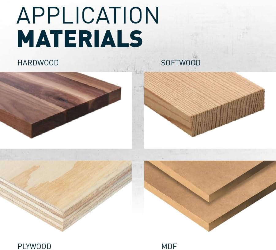 Miniatura 3 de Norske Tools - Hoja de sierra de corte transversal ultrarrápida con máxima eficiencia de batería NCSBT008 6-12 "x 40T con orificio de 58" con DKO