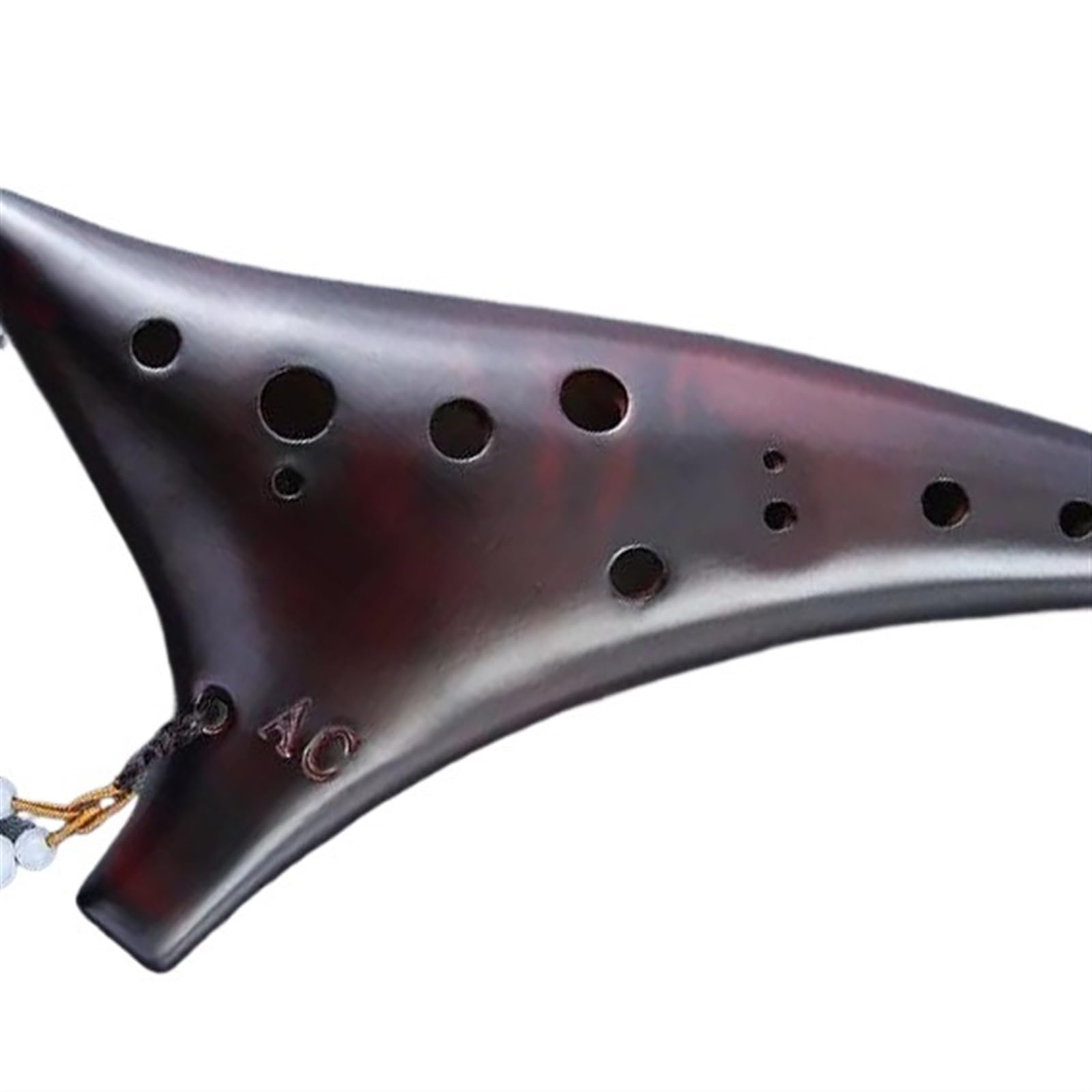 Ocarina Ocarina In Ceramica A 12 Fori Per Principianti Strumenti A Flauto Classici Con Tono C Con Custodia Protettiva E Cordino(B)