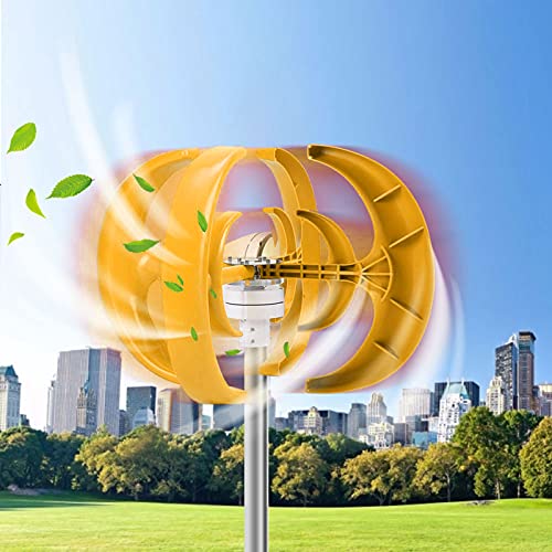 Windturbinen-Generator 600 W Doppelschichtiger Vertikalachsen-Generator 4-Blatt-Windturbinen-Kit für Wind-Solar-Anlage… – Bild 6