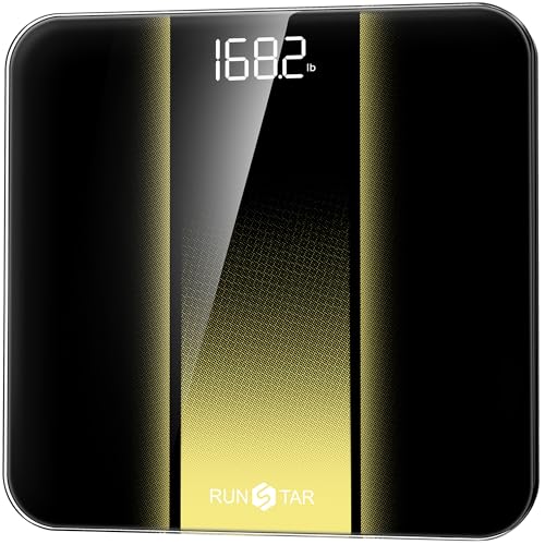 RunSTAR Balance Pese Personne Pour Poids et Masse Grasse, Haute précision avec grand écran...