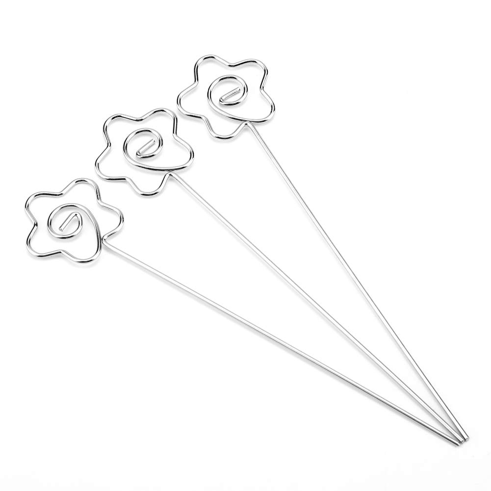 Memo-Clip-Halter,100 Stück Liebe Herzform Metalldr Produktbild-Vorschau 8