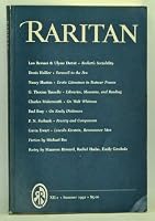 Raritan: A Quarterly Review. Volume 12, Number 1 B00CC2WPG6 Book Cover