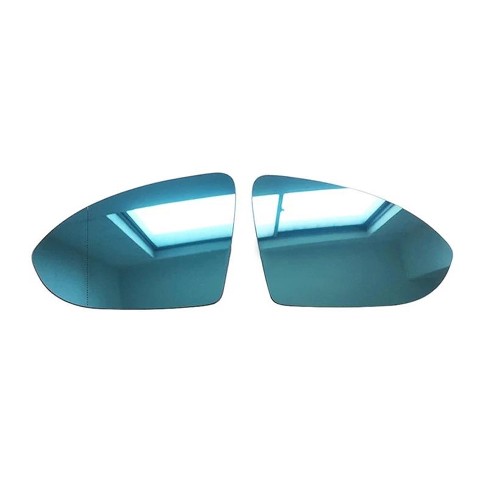 Auto Glace Rétroviseur Miroir Verre 5G0857521 5G0857522 Pour VW Pour Golf 7 Pour MK7 Pour VII 7.5 2013 2016 2019 Pour GTI Pour GTD Pour GTE Pour E-GOLF Chauffage Bleu