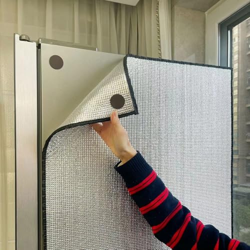 Funda aislante para frigorífico y manta protectora de aluminio universal