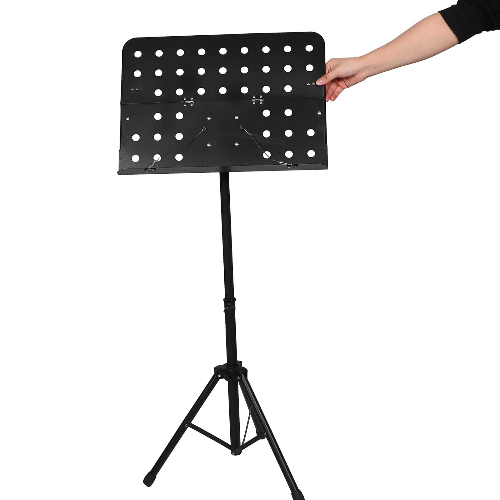 TOYANDONA Pupitre Pliable Portable Support De Partitions Avec Hauteur Réglable Pour Musiciens Piano Guitare Et Pratique