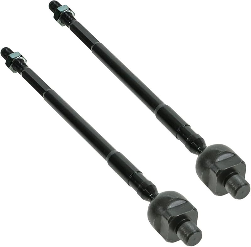 TRQ Inner Driver and Passenger Side Tie Rod Set 2 Piece | For 1990-1997 Mazda Miata Power Steering