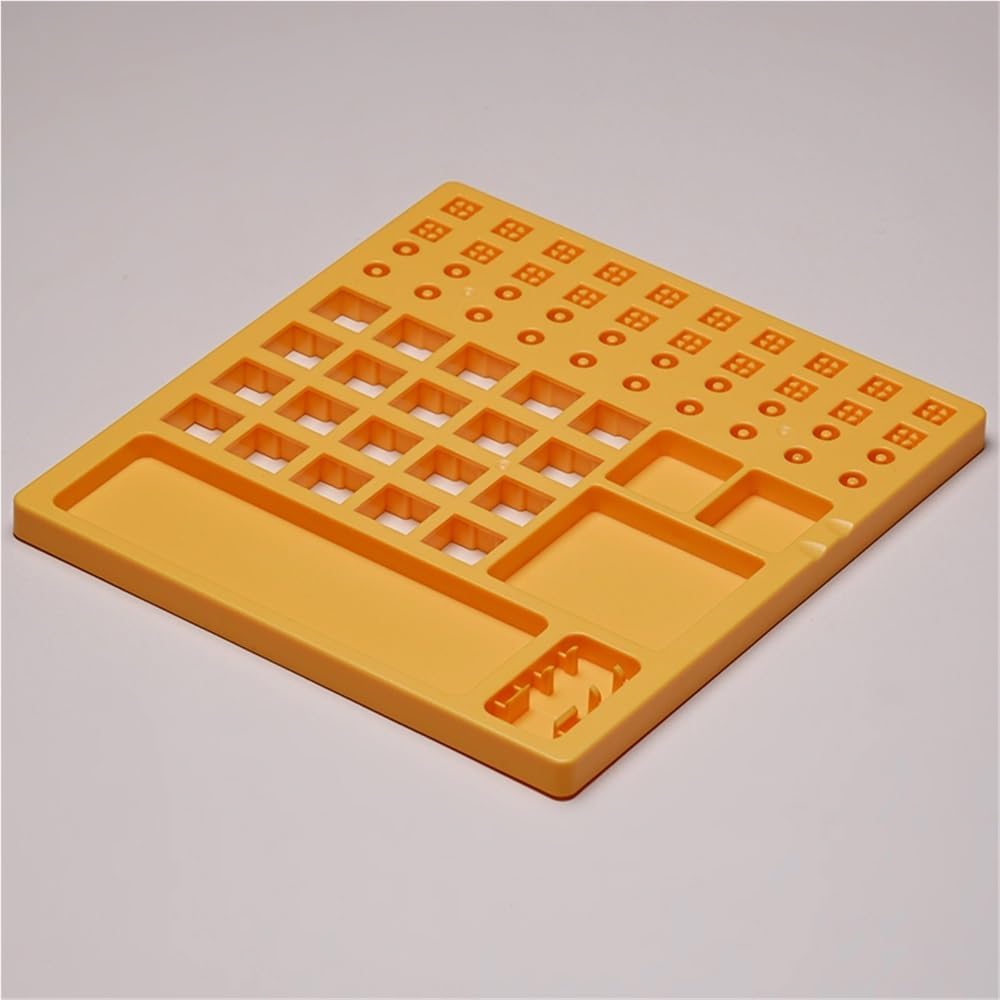Mechanical Keyboard Switch Repair Lube Station 3-in-1 Opener/Tester/Organizer(Yellow)
