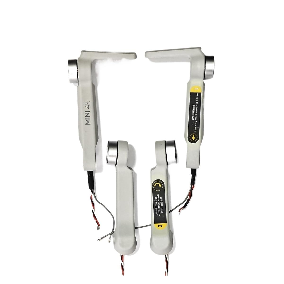 Parts For DJI Mini 4K left right front rear arms, including motors, are suitable for mini4K(A set of arms)