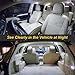 LED Interior Light Kit Replacement for CADILLAC CTS 2008 2009 2010 2011 2012 2013 2014 2015 2016 2017 2018 2019, Super Bright 6000K White