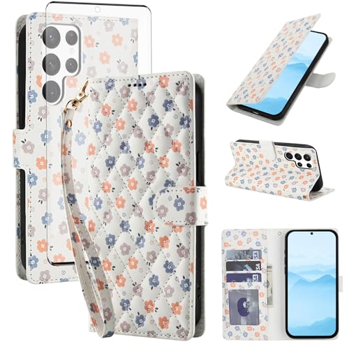 Coque Samsung S22 Ultra portefeuille étui rabat 22S Asuwish