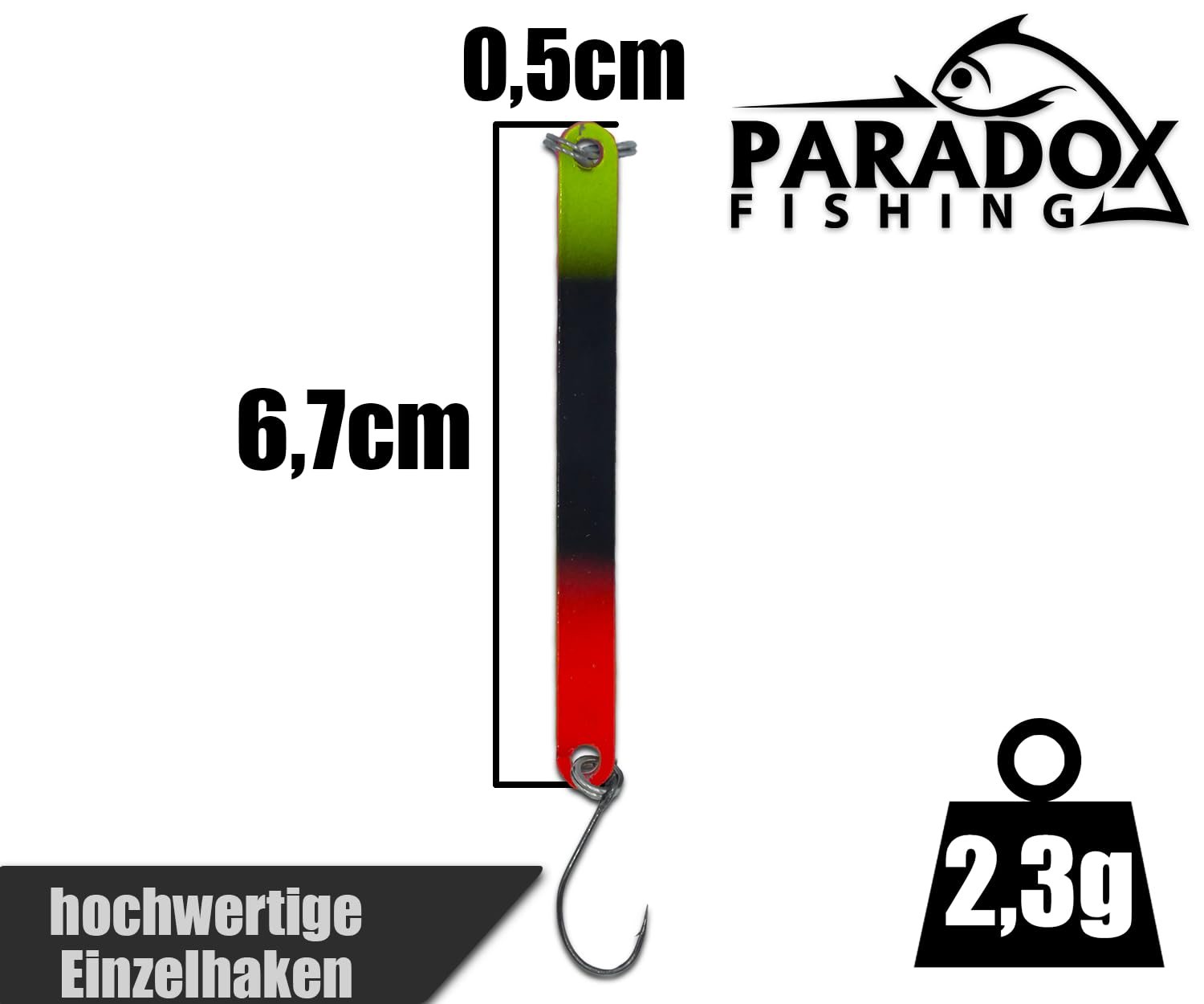 Paradox Fishing Stick Spoon Sets 1,7g Pesca alla Trota Esche per trote spoon trout area (1,7g