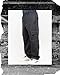 FB County Loose Fit Cargo Sweatpants - Cotton Polyester Heavyweight Fleece with Flap & Utility Pockets - Baggy Fit for Men & Women - Charcoal, Medium