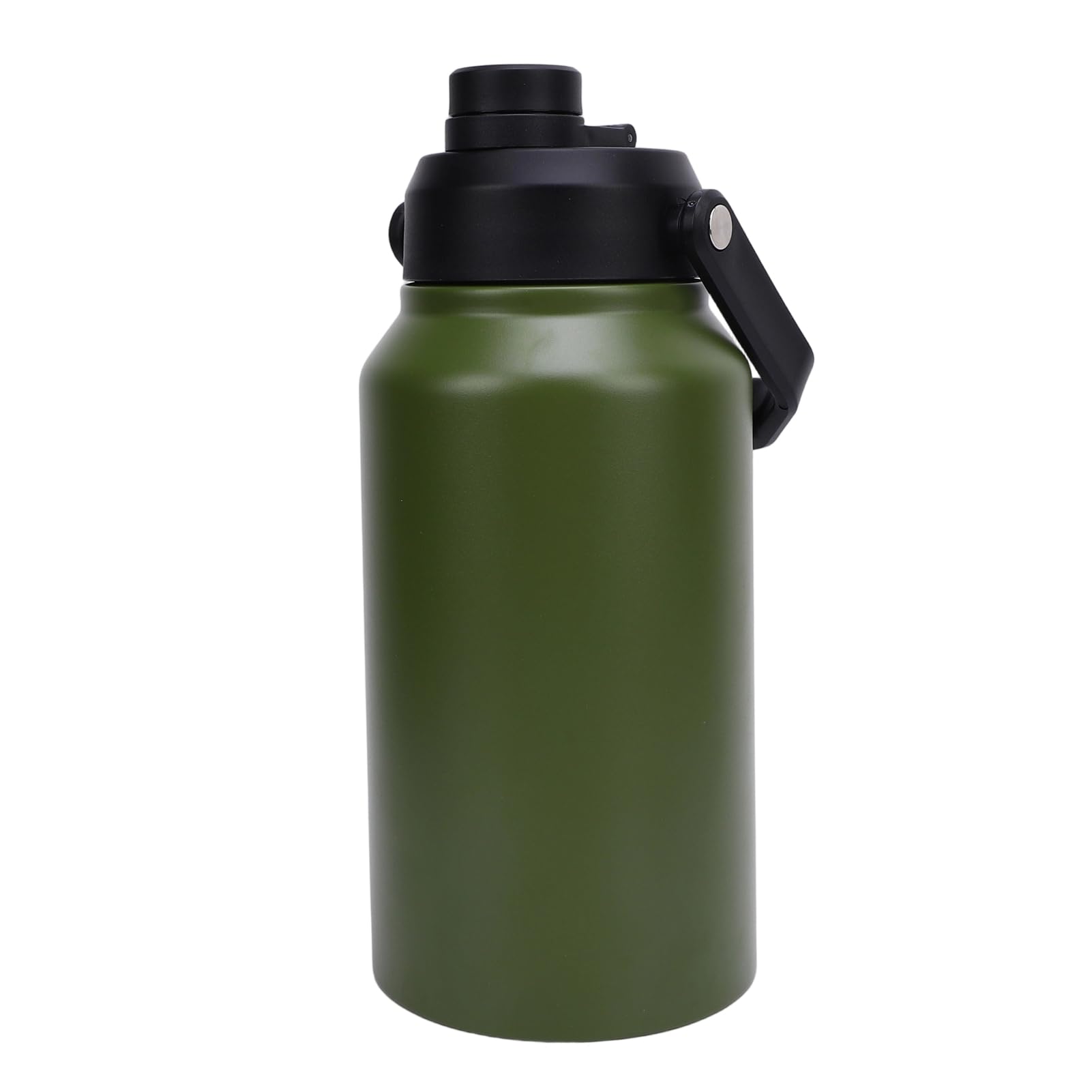 Botella de agua de acero inoxidable 316 de 3 litros con aislamiento al vacío, tapa y asa. Mantiene las bebidas frías durante 48 horas y calientes durante 24 horas. Ideal para el
