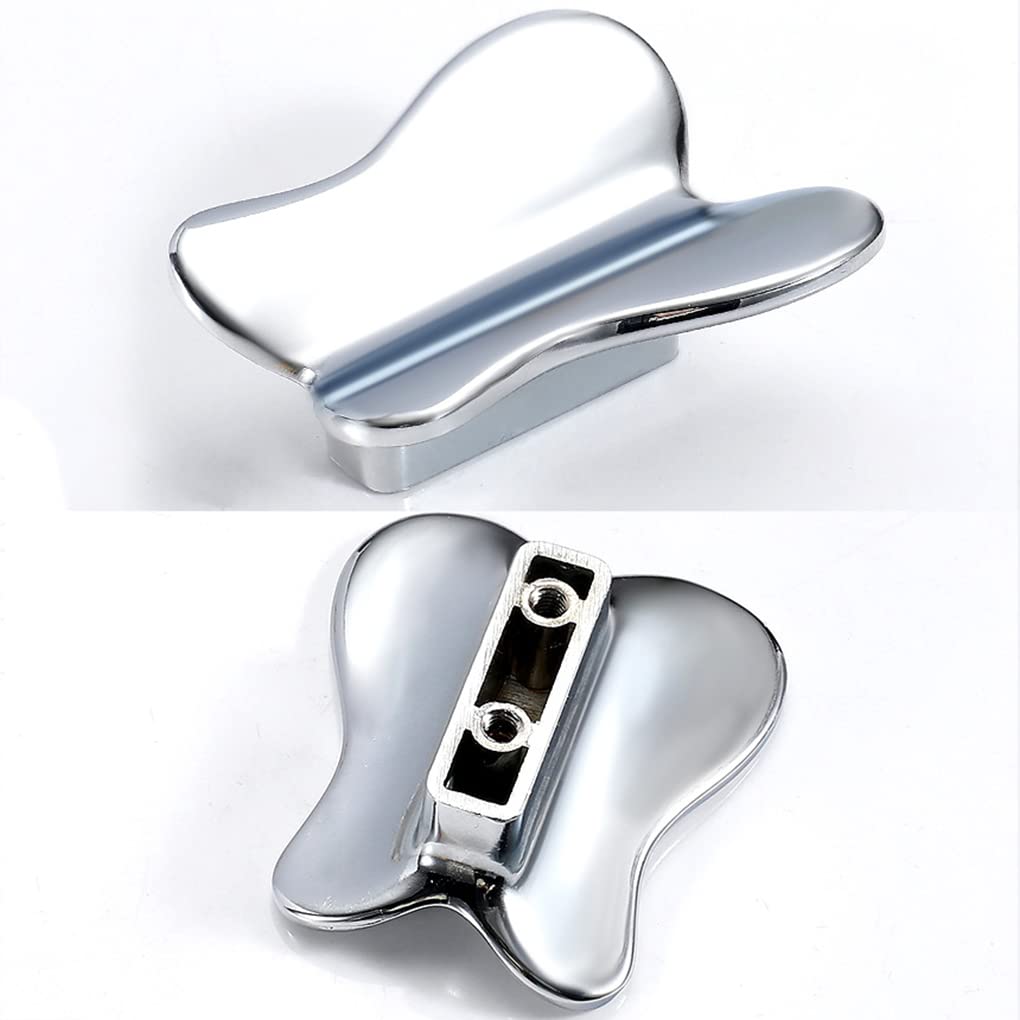 2 Maniglie Per Armadio A Forma Di Farfalla - Decorazione Per Cameretta Bambini, Rosa - Foto 4