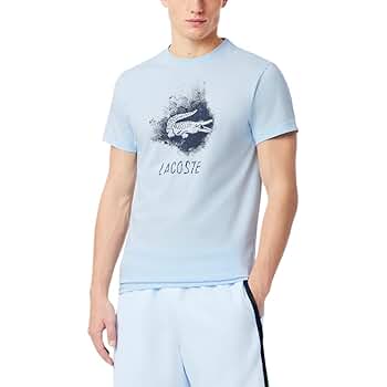 メンズ ラコステ スポーツ シャツ ultra dry LACOSTE シャツ ウルトラドライ オープンカラー総柄シャツ