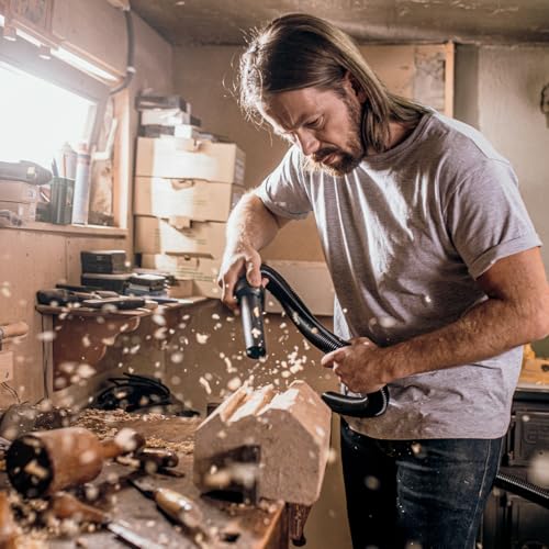 Kärcher Aspirateur Eau et Poussières WD 4 S V-20/5/22, Puissance : 1000W, Cuve en Inox : 20L, Flexible d'Aspiration : 2,2m, Soufflerie, Filtre Plissé Plat, Suceurs Sol & Fentes, Sachet Filtre Ouate