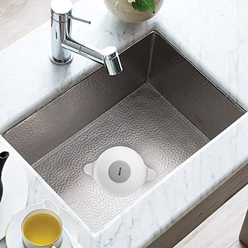 Silicone Tub Stopper - Bathtub Drain Plug For Bathroom, Kitchen And Laundry - White #TOP5