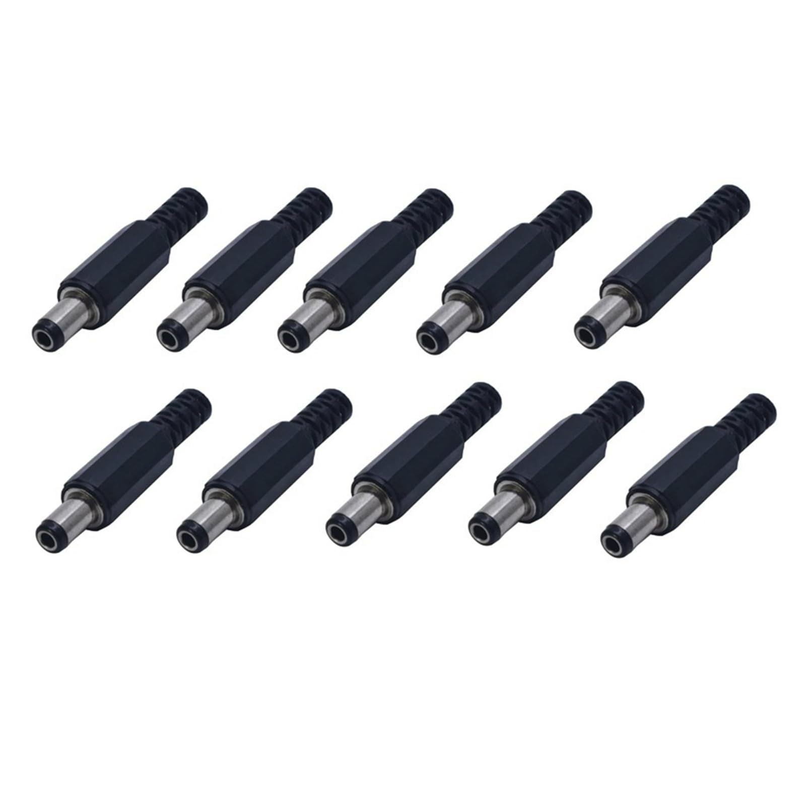 10 szt. 2,1 x 5,5 mm DC Power męski żeński wtyk wtykowy zestaw do montażu PCB (żeńskie gniazdo 10 typ 2)