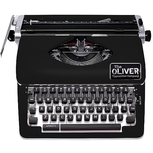 The Oliver Typewriter Company Legacy Manual Typewriter, Black