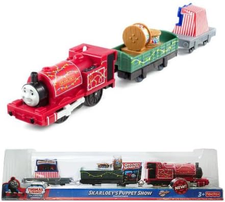 Amazon 日本未発売 Track Master きかんしゃトーマスとなかまたち スカーロイの人形劇 Skarloey W3237 プラレールのレールでも走ります 車両 おもちゃ