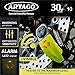 Artago 30X10 High-End Motorcycle Disc Lock with or without 120dB Alarm + Don't Touch System, 5mm Anti-Drill Security, SRA Approved, 10mm Double Locking Hardened Steel, Moto Anti Theft Wheel Brake Lock
