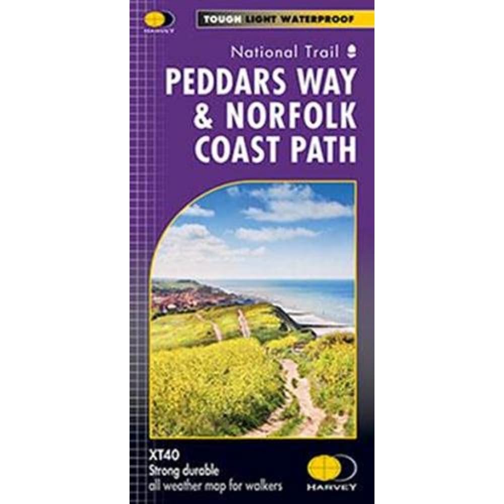 Peddars Way & Norfolk Coast Path (Sheet map, folded)