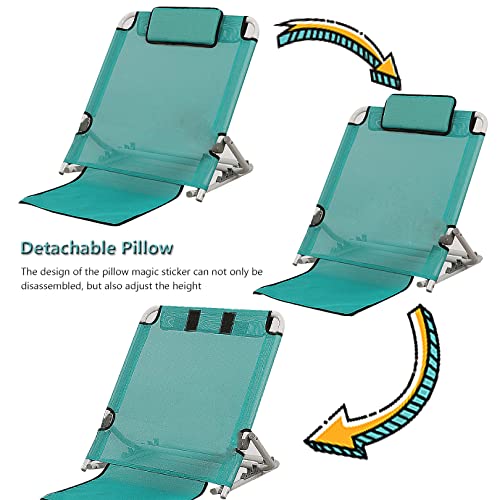 Dossier de lit réglable à 5 vitesses et pliable pour lecture confortable - 3