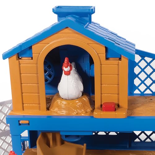 Big Country Toys: Chicken Coop Adventure - 11-Piece Farm Toy Playset, Rooster & Chicken Animal Figurines, Interactive Egg Gathering, Fencing, Kids 3+ - image 3