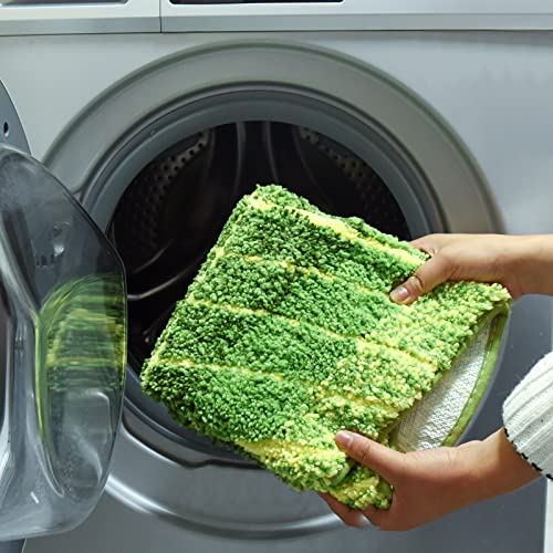 Oquodo Cute Leaf Area Rugs, Non Slip Kitchen Rugs And Mats Nice For Bedroom Bathroom Children Playroom Home Decor Washable, 20"X32" #TOP5