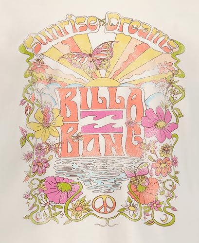Image of Billabong Girls' Premium Short Sleeve Oversized Fit Graphic T-Shirt