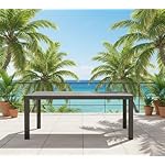 Gartentisch Murcia Negro Keramik