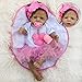 YGCBEAR 22 Pulgadas Bebes Reborn Baby Doll,De Silicona Completa De Vinilo Reborn Girl Dolls Realista Recién Nacido Muñeca De Juguete,para Niños Regalos