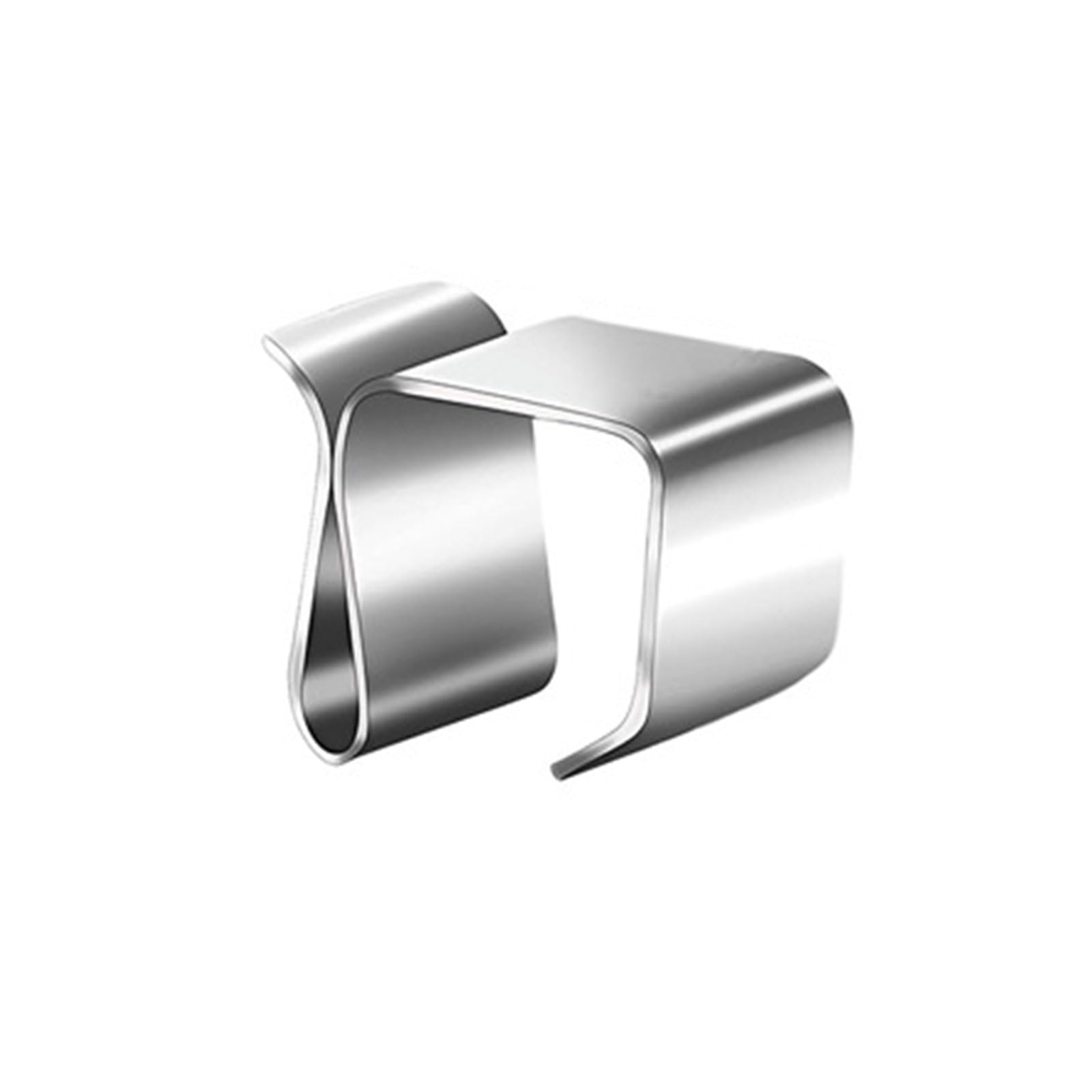 Zkbszn Pack of 50 Gutter Clips for Lights Metal Hooks Outdoor Hooks Light Mounting for Christmas Decoration