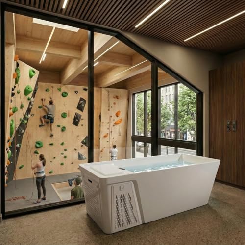 Image of Empava Professional Cold Plunge Tub with Chiller & Heater, Smart Ice Bath System for Home Recovery, Wi-Fi Control,Designed for Daily Performance & Deep Relaxation,79 In