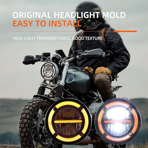Phare Led DRL H4 résolvant le manque de visibilité nuit pour moto - 2