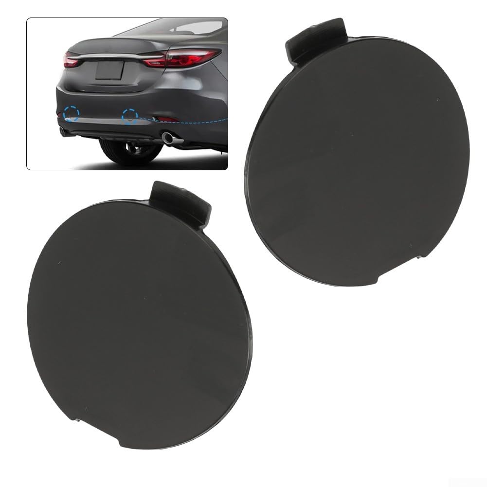 Pair Towing Hook Eye for 6 (2018–2021) – Left & Right Side, OEM Replacement GSH7-50-EK1-BB / GSH7-50-EL1-BB, Long lasting Plastic — view 2