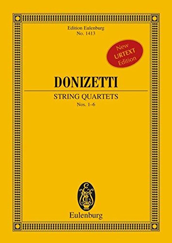 String Quartets Nos. 1-6: New Urtext Edition: 2