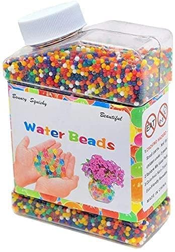 DCW Water Beads Multicolor 12 Ounces in Bottle Packing, for vase Filler, Home Decorations Gel Balls Pearls Jelly| Water Bullets Beads Made for Eco Friendly, Non-Toxic, Water Based Balls