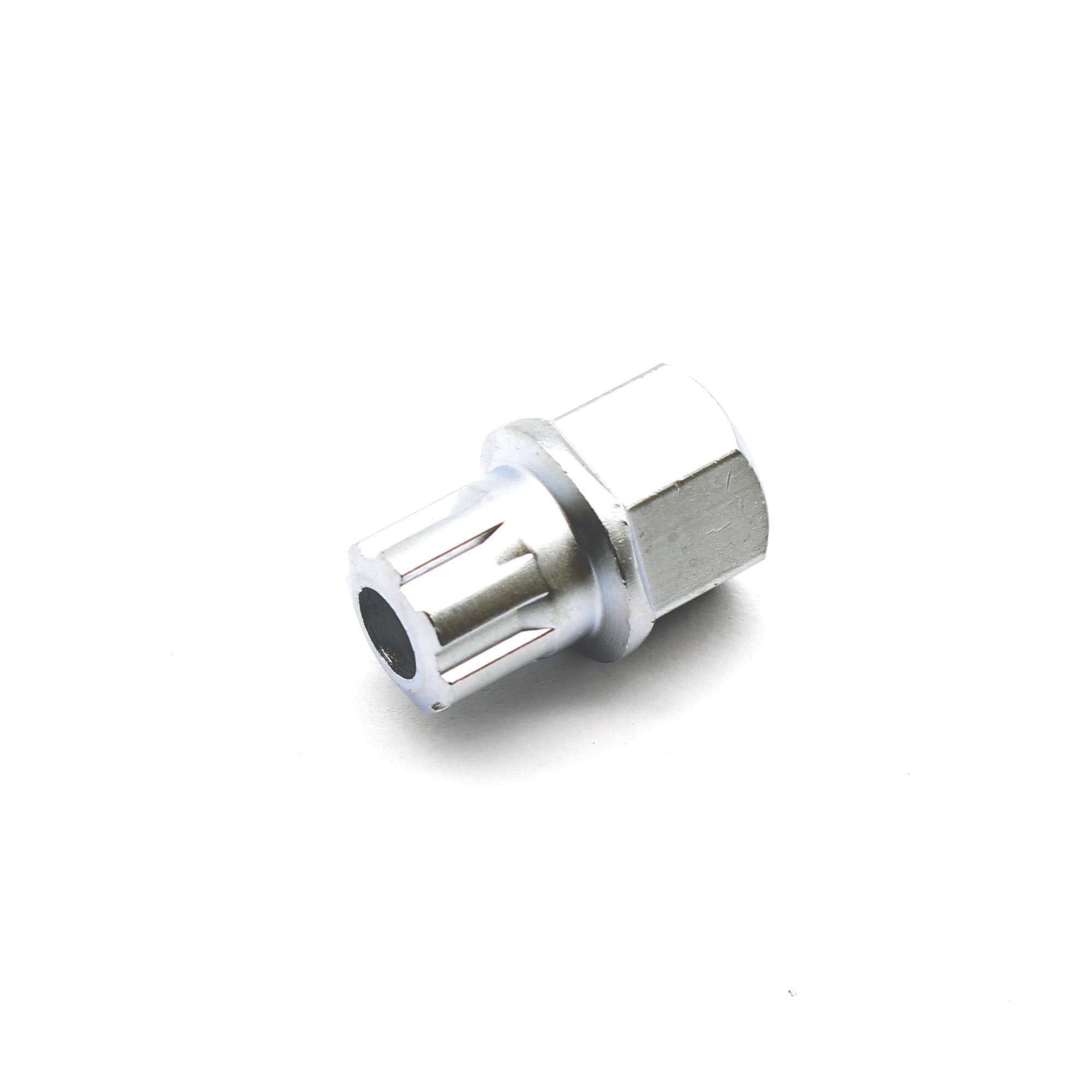 TEMO 52/7Pt Anti-Theft Wheel Lock Lug Nut Removal Socket Key for Vw Audi