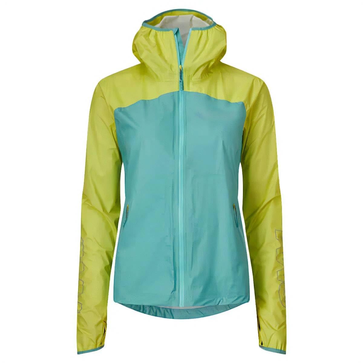 OMM Wisp+ Jacket (W) Aqua/Yellow M