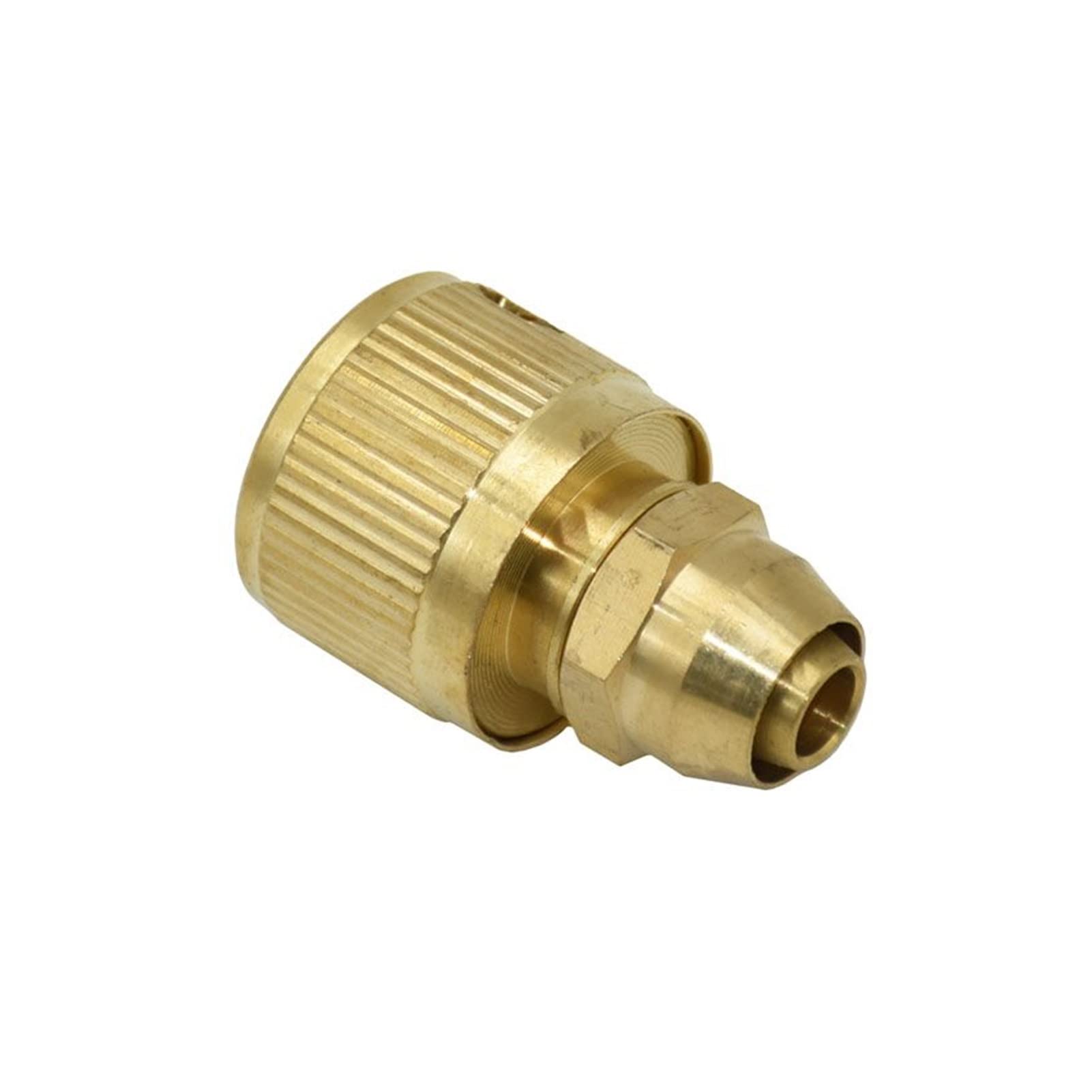 Adaptador de Conector de Manguera, Manguera de Latón de 3/8 ", Acoplamiento Rápido, Montaje Dea Deua, Manguera de Lavado de Coche Y Jardín, Accesorio para Grifo de Jardín, 1 Pieza