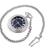 El reloj de bolsillo tallado hueco mecánico vintage es el mejor regalo. Que esperas, vuelve a comprarlo a tu favorito.
