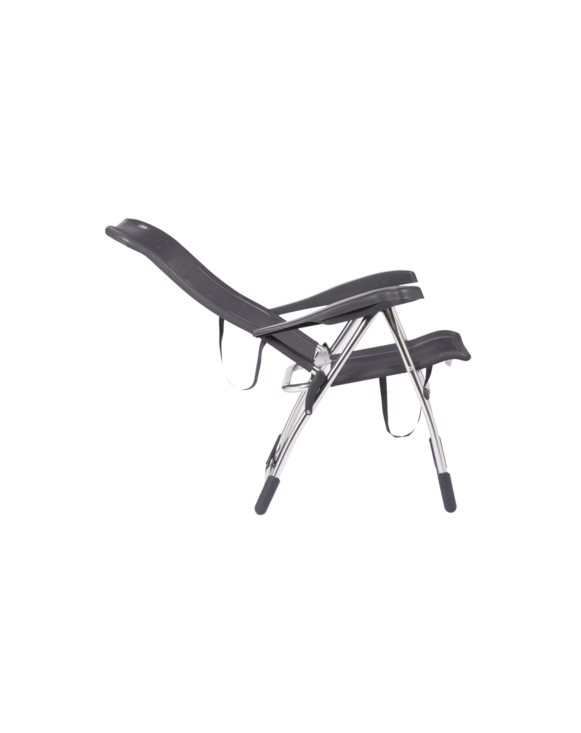 Crespo - Silla de Playa AL-206 - Gris Oscuro - 7posiciones - multifibra