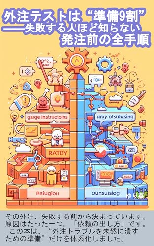 90 of outsourcing testing is preparationThe complete precontract checklist that those who fail are least likely to know: No More Burnout from Outsourcing ... Misunderstood Requests (Japanese Edition)