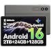 Tablet 11 Inch,Android 16 Tablets Built-in Gemini AI,24 GB RAM,128 GB Storage,Octa-Core T7250 Processor,90Hz Display,8000 mAh Battery with OTG Reverse Charging,for Remote Work and Home Entertainment
